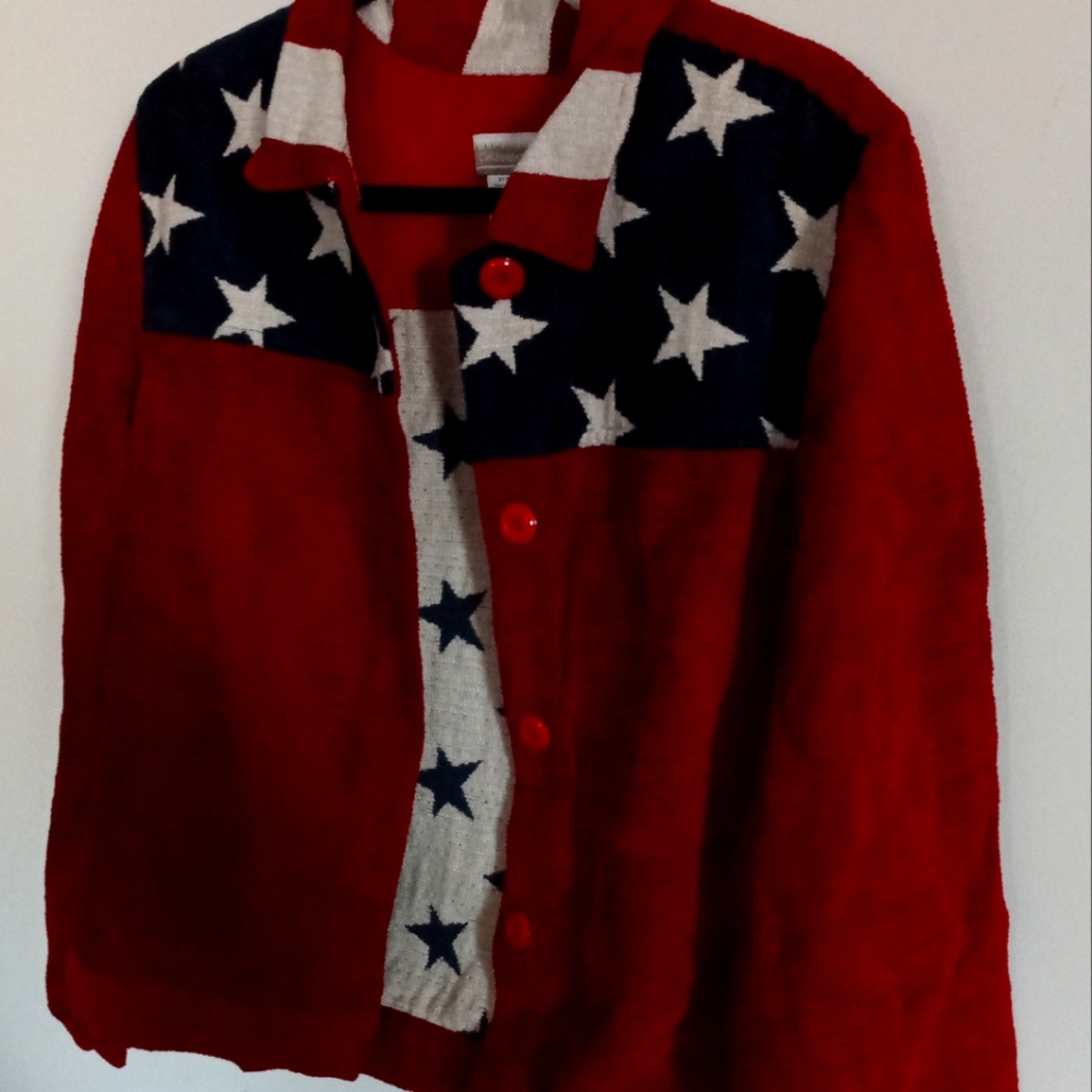 Beautiful patriotic jacket size M
